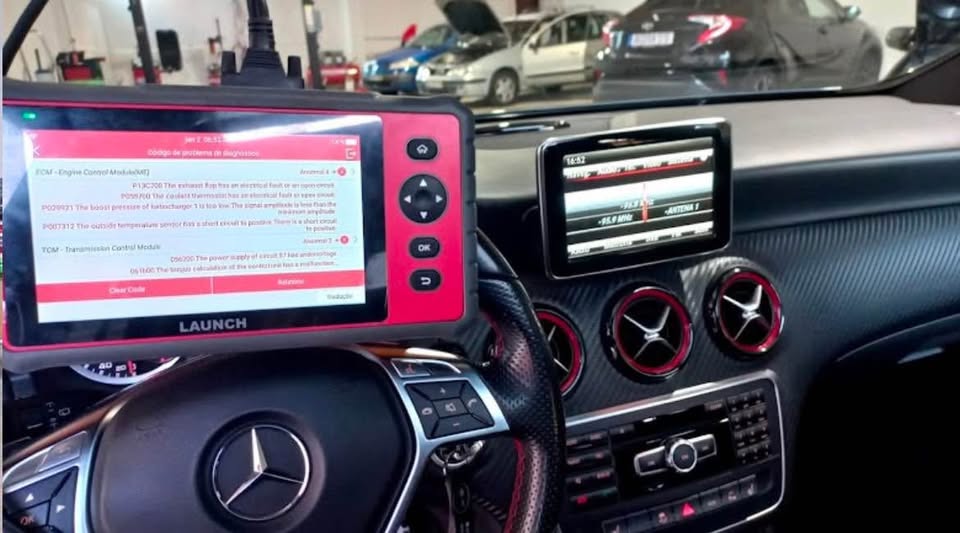 Depois — Reparação de Motor